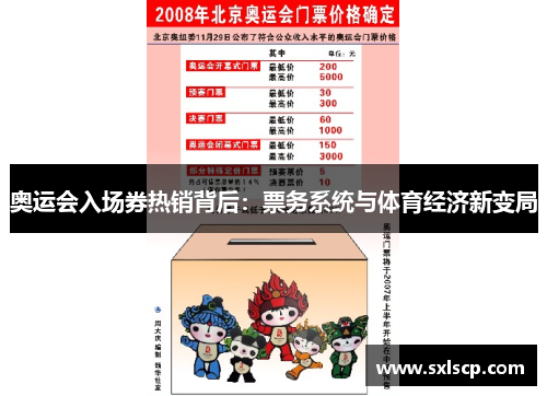 奥运会入场券热销背后：票务系统与体育经济新变局
